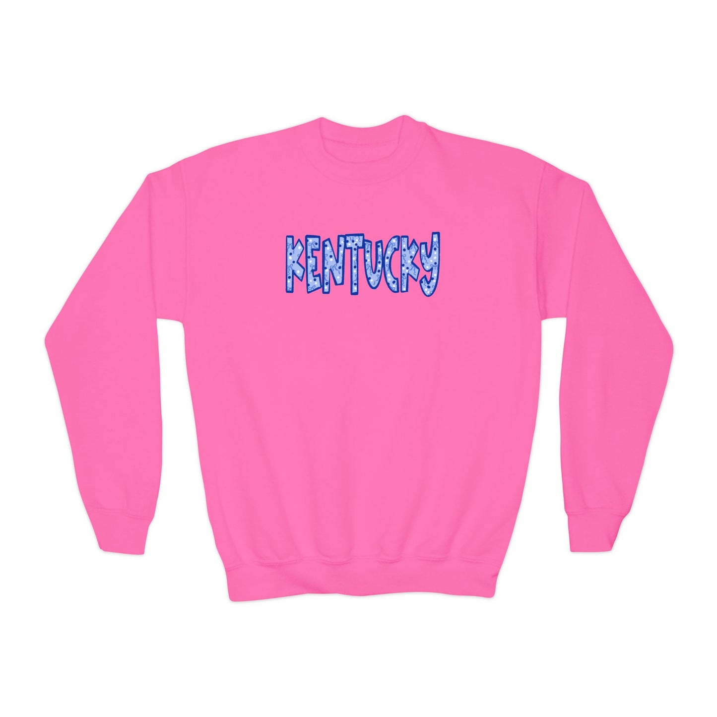 Kentucky Youth Coquette Font Crewneck