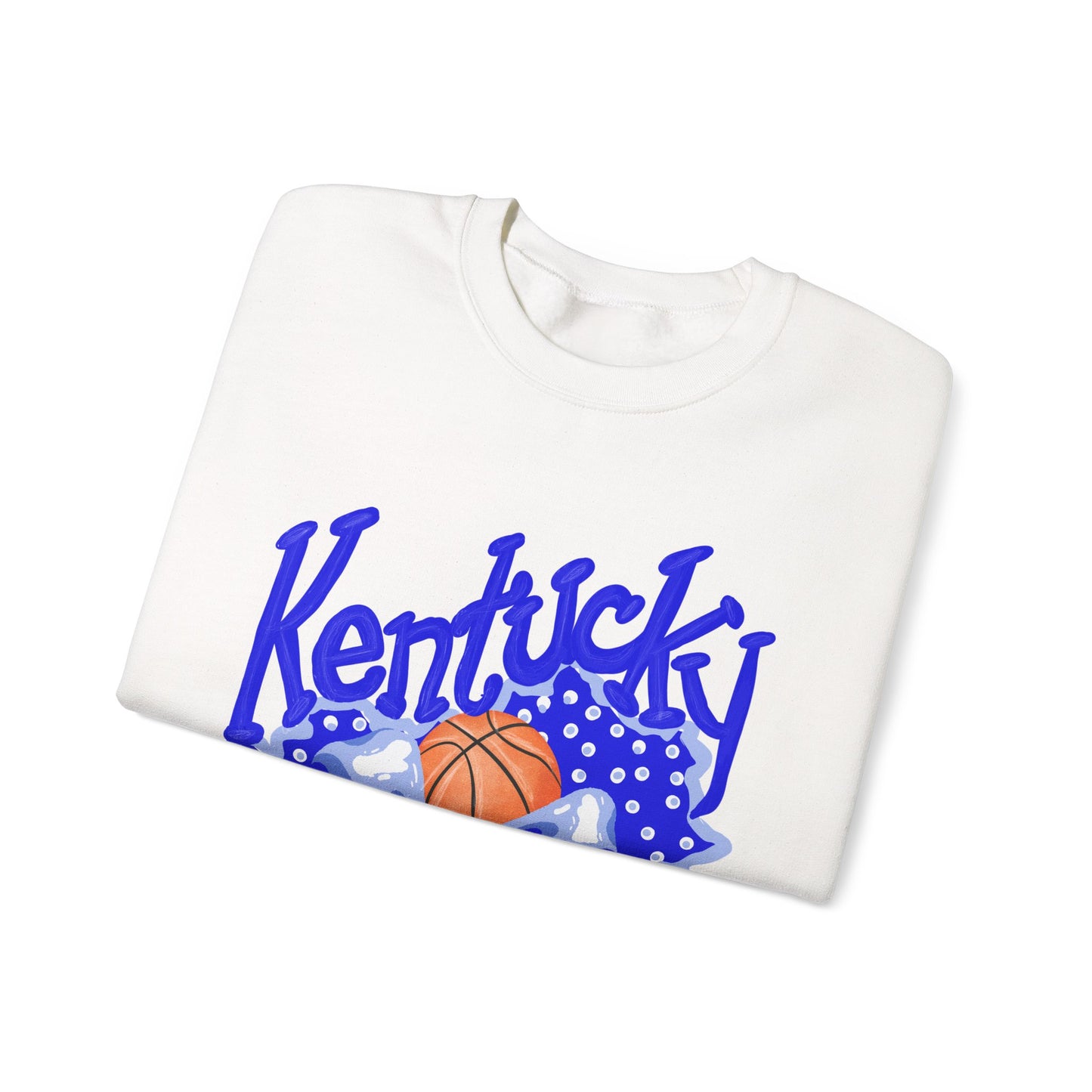 Basketball and Bows Kentucky Crewneck