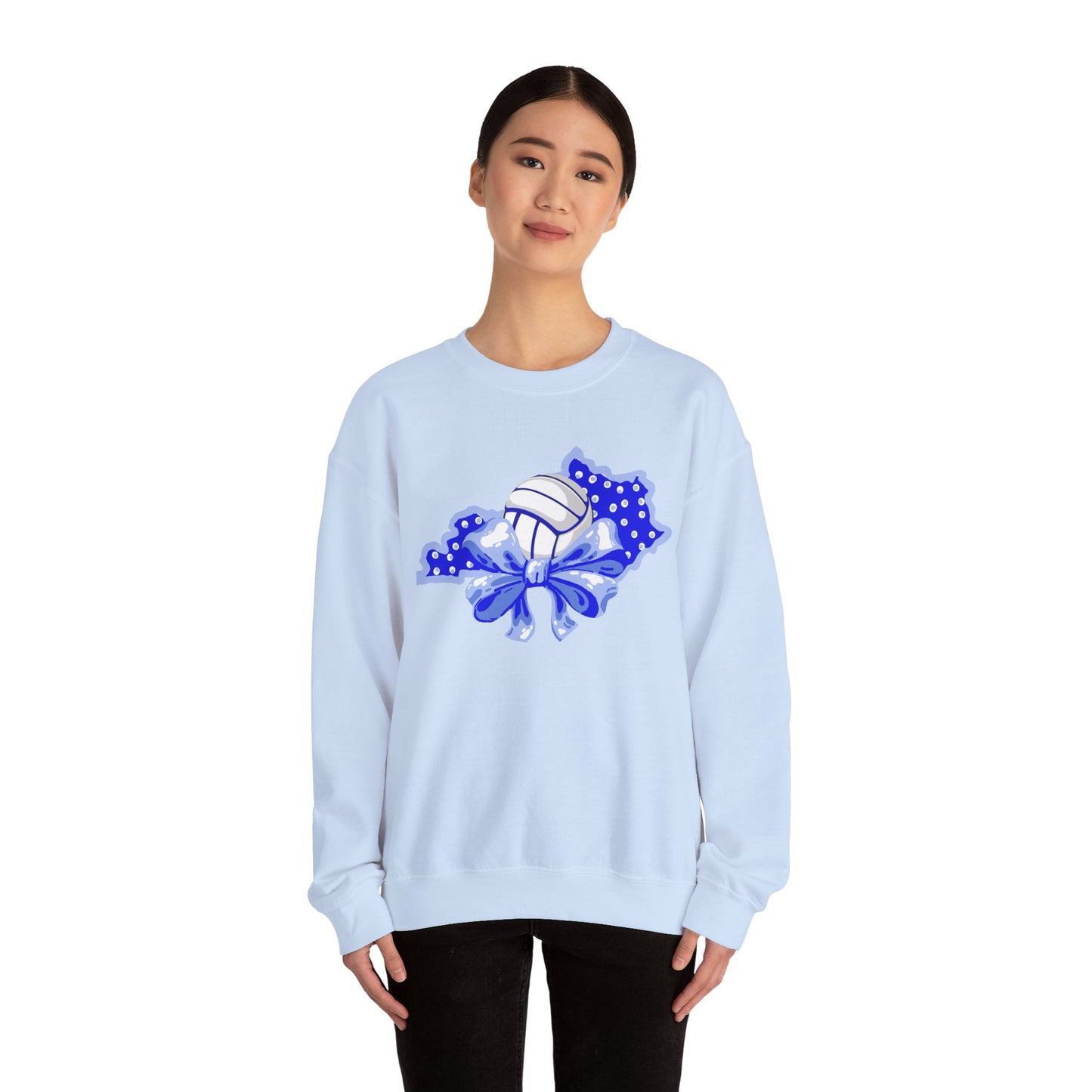 Volleyball and Bows Kentucky Crewneck