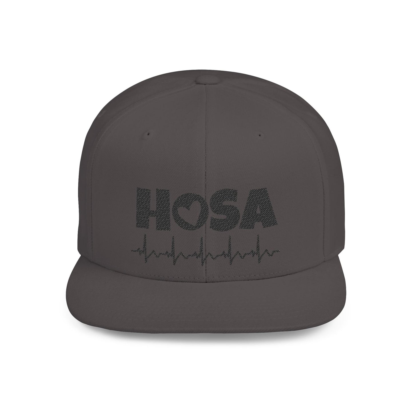 HOSA Heartbeat Flatbill Snapback - Black Edition