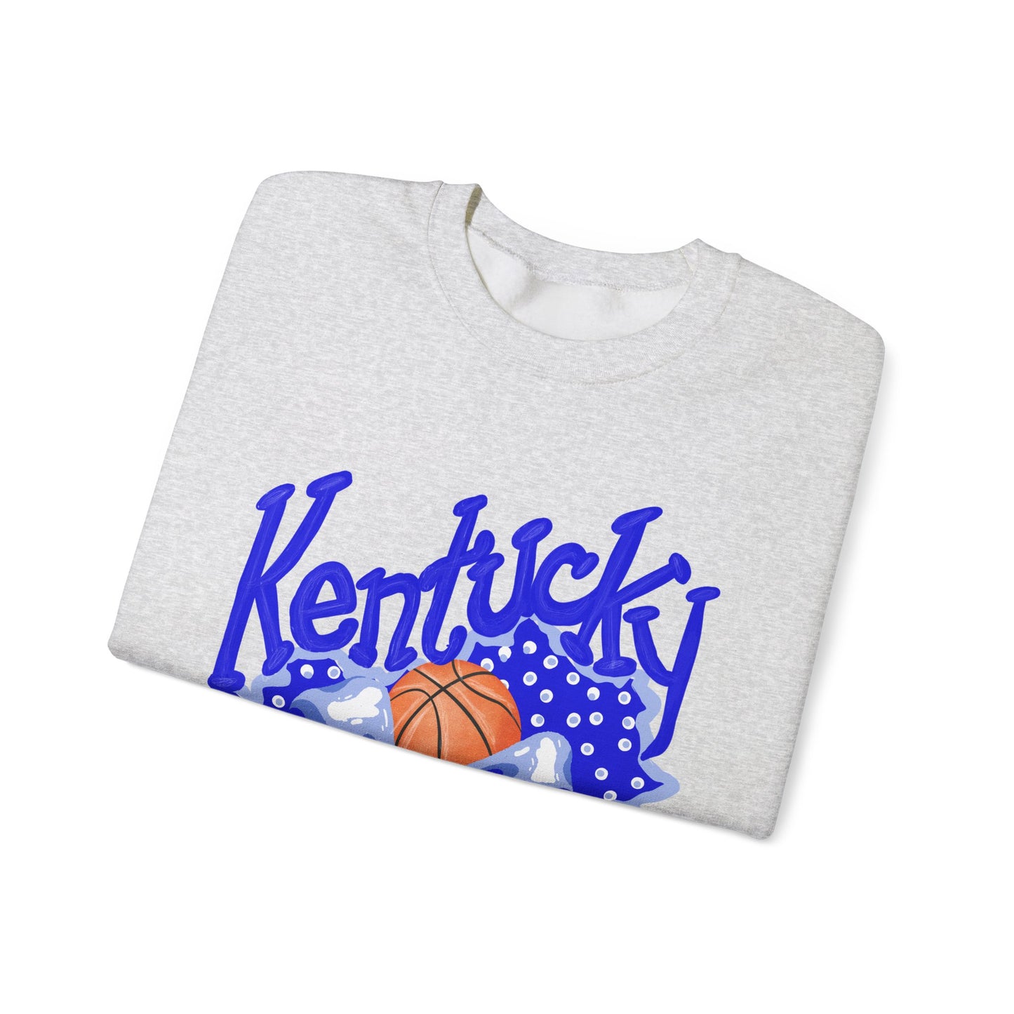 Basketball and Bows Kentucky Crewneck