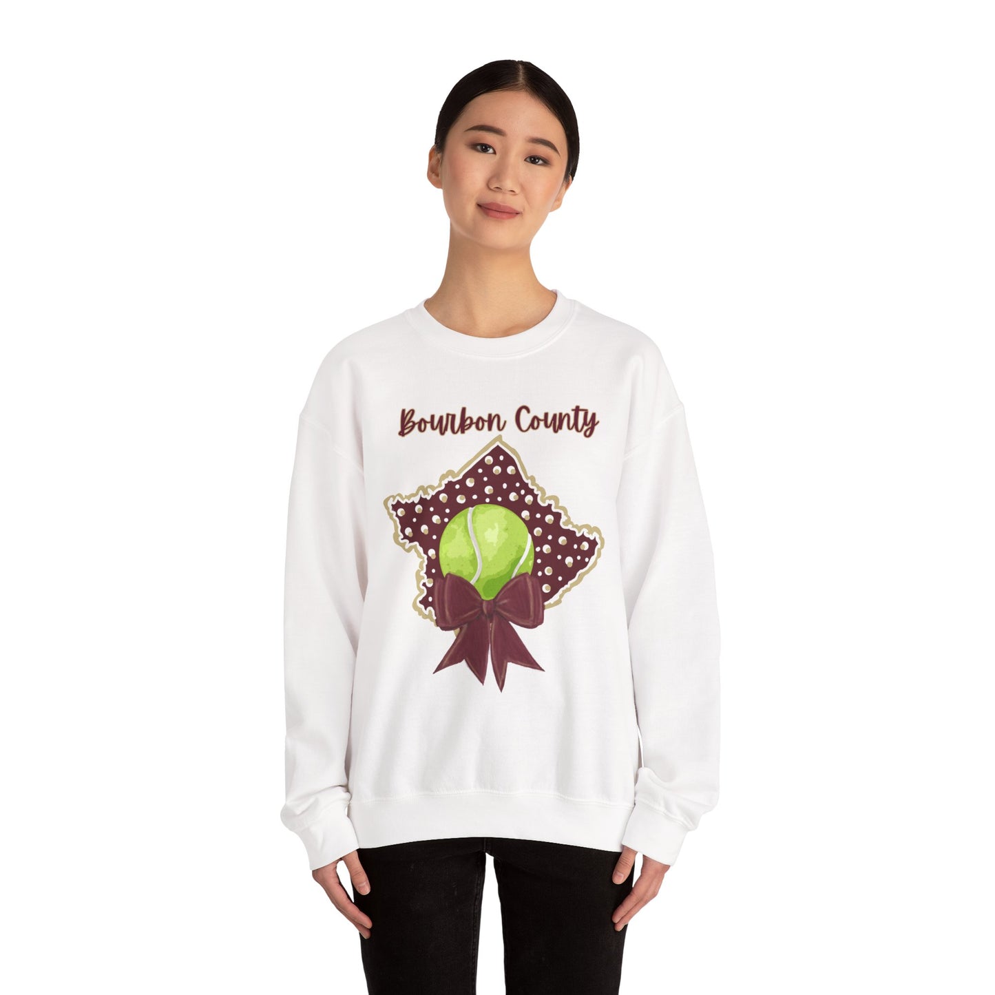Bourbon County Tennis Crewneck