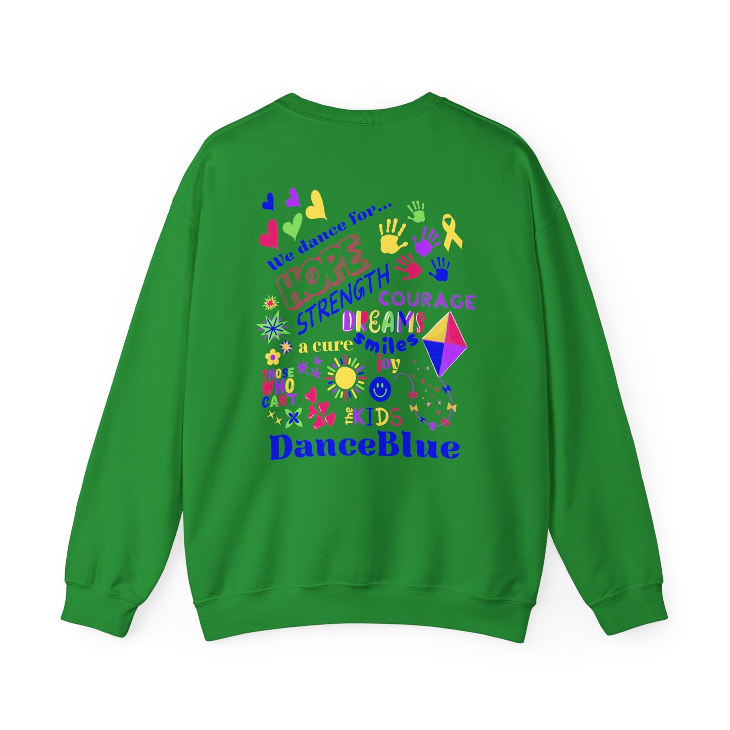 DanceBlue Hope & Strength Bright Crewneck