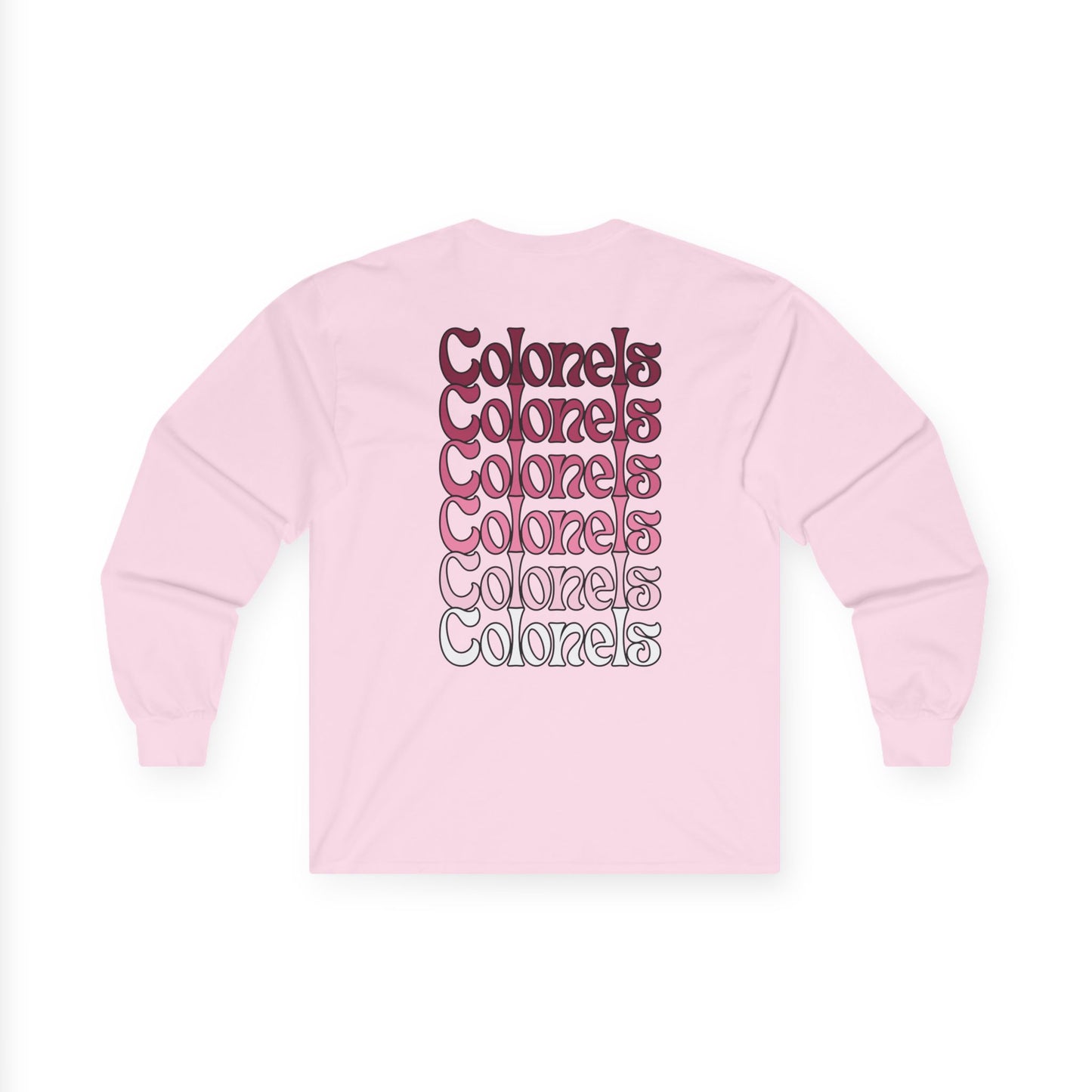 EKU Colonels Ombre Stack Long Sleeve Tee