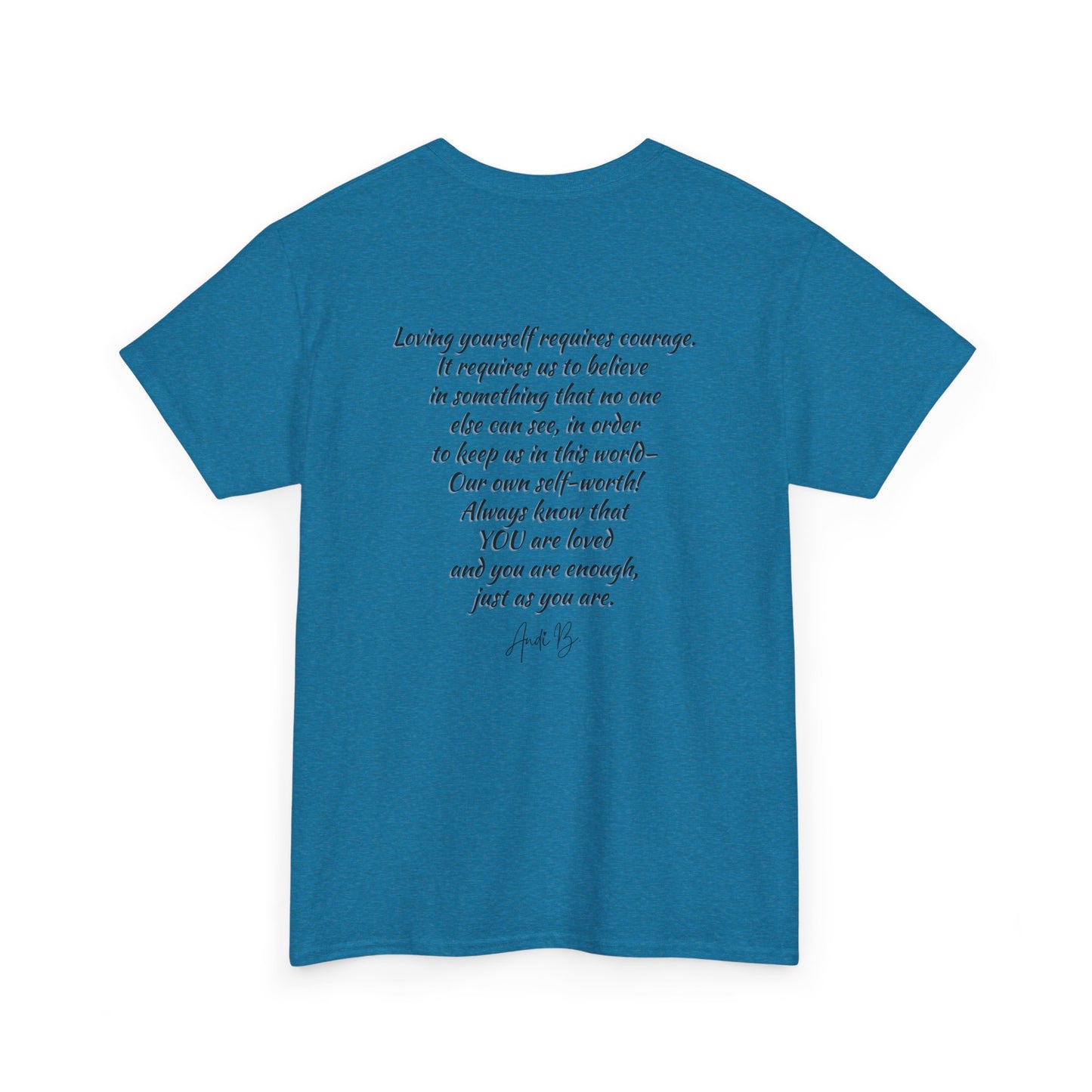 Goddess Tee #2 — "I'm Not Fat, I'm Goddess Sized" Women's Empowerment T-Shirt | Andi B. Designs