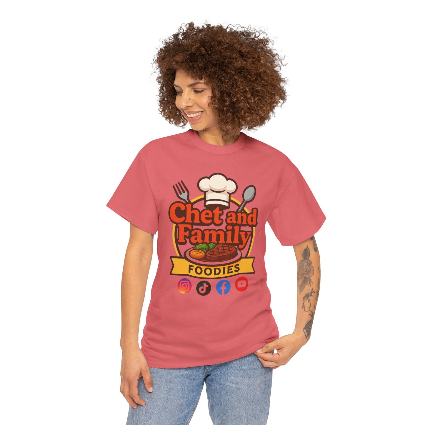 Chet and Family Foodies Tee