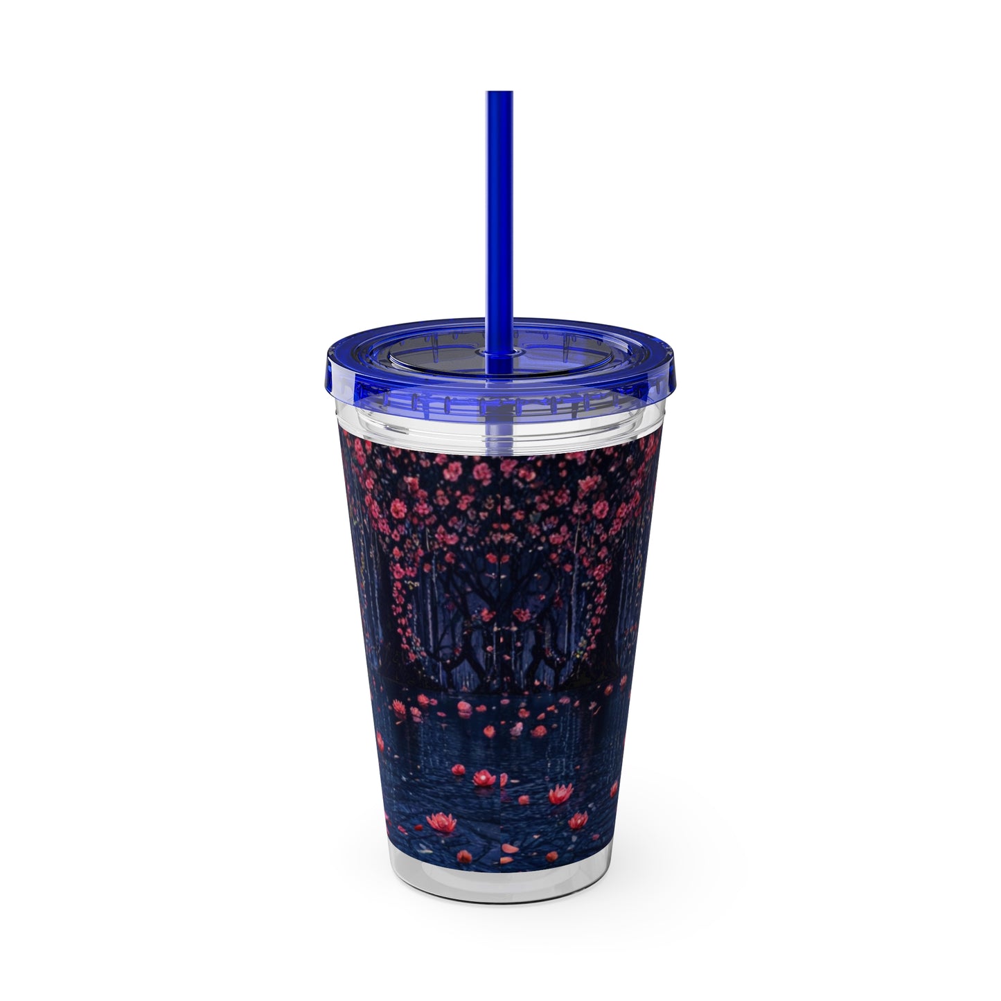 Water Goddess 16oz Sunsplash Straw Tumbler | Andi B. Designs
