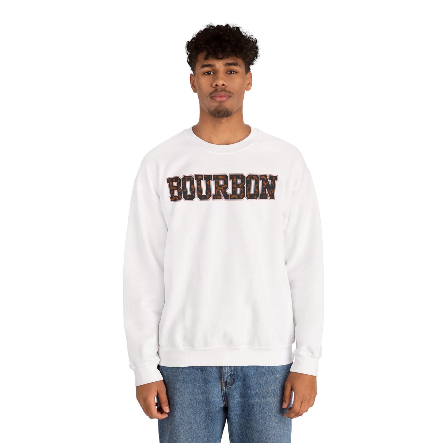 Bourbon County Leopard Print Crewneck