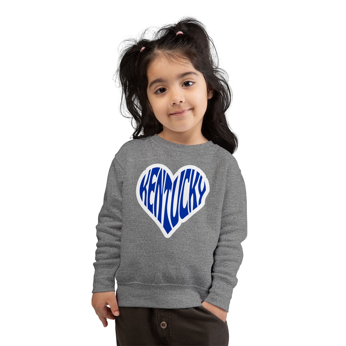 Kentucky Heart Kids Crewneck