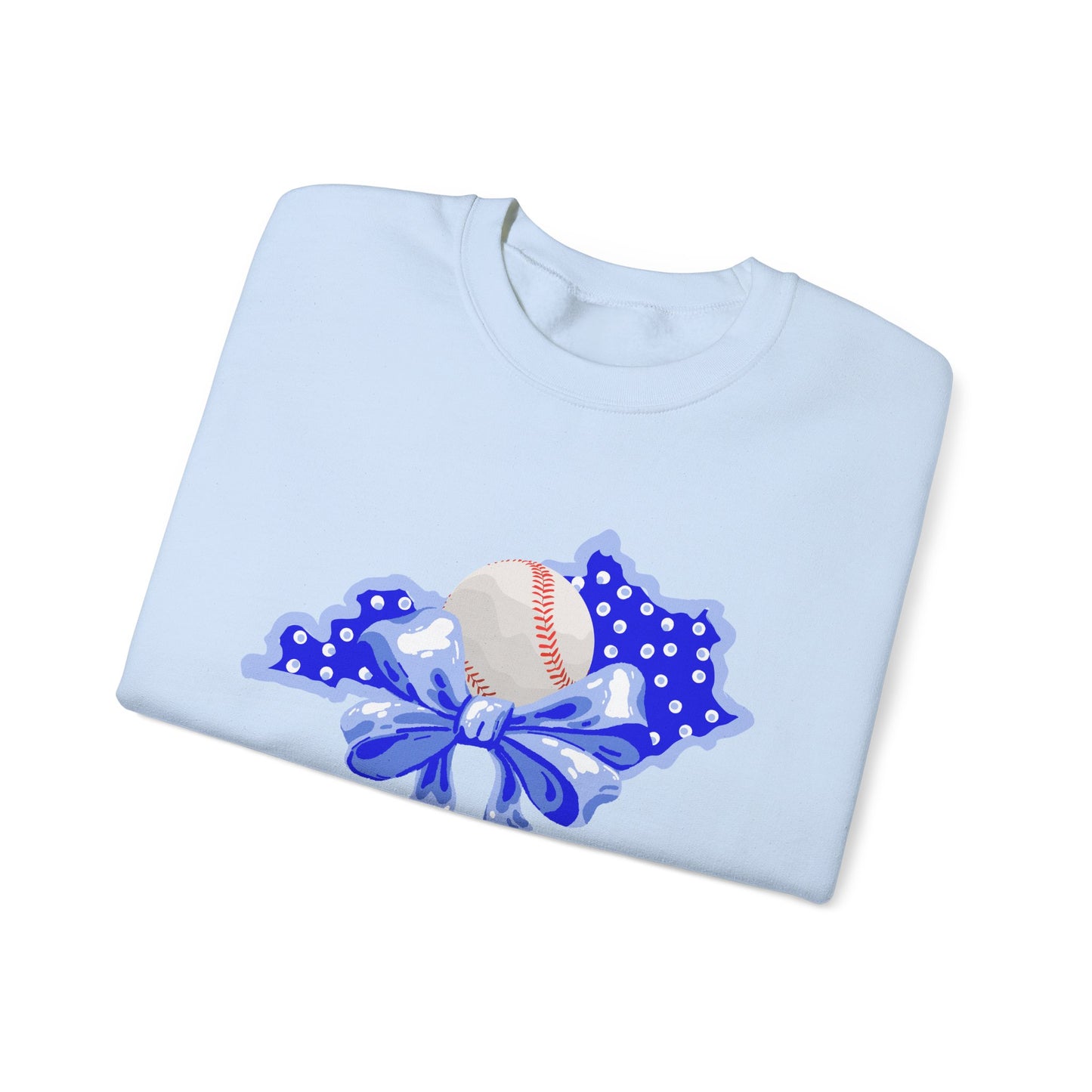 Baseball and Bows Kentucky Crewneck