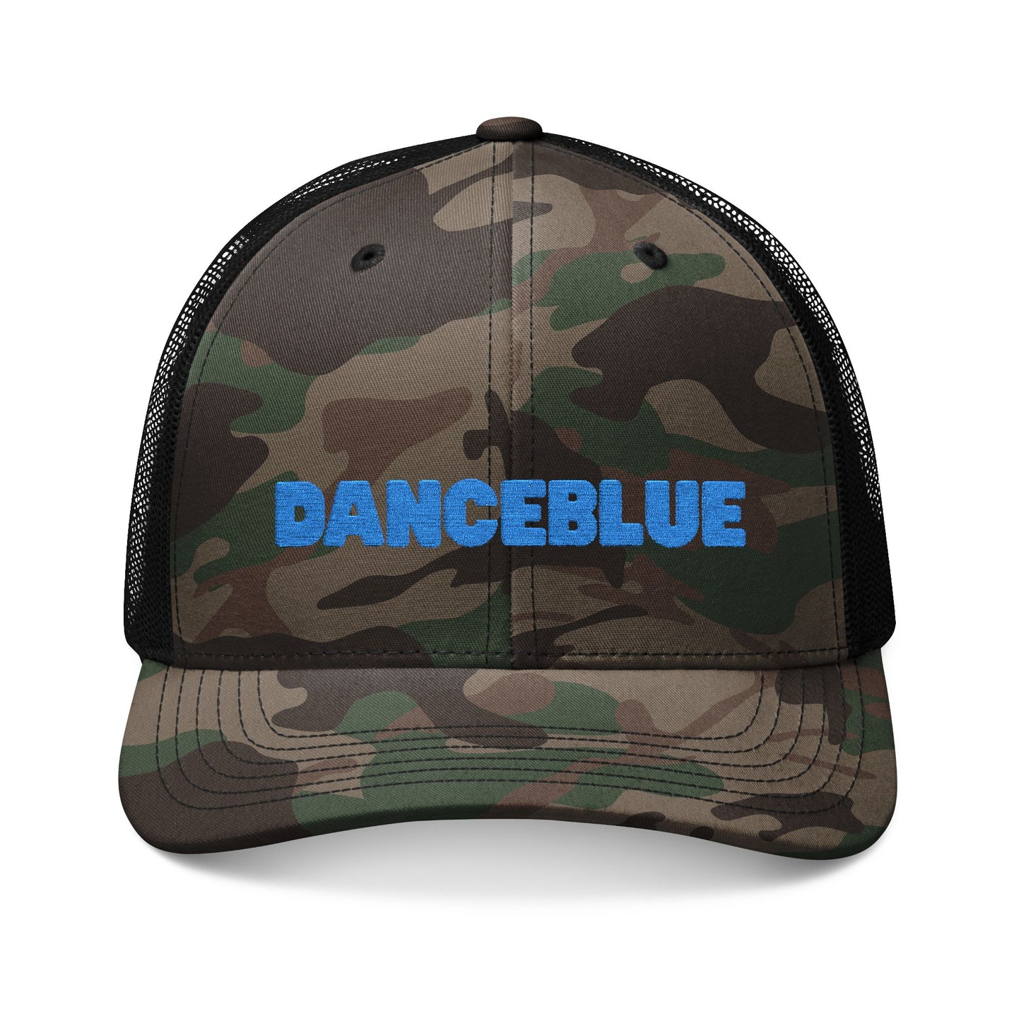 DanceBlue Camo Block Trucker Hat