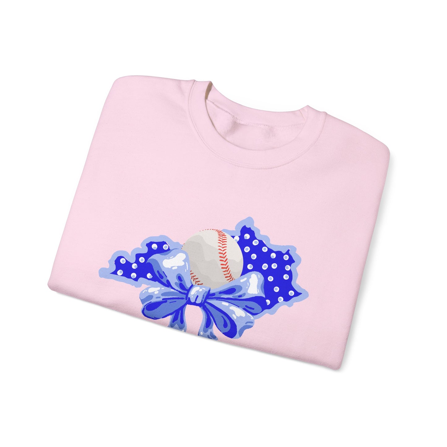 Baseball and Bows Kentucky Crewneck