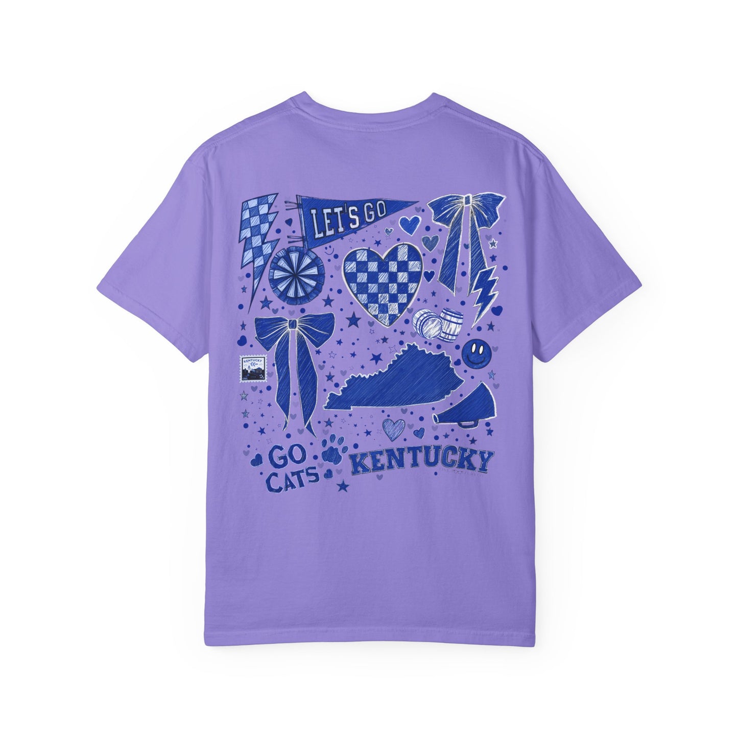 Kentucky Game Day Collage Tshirt | Cute Preppy Coquette