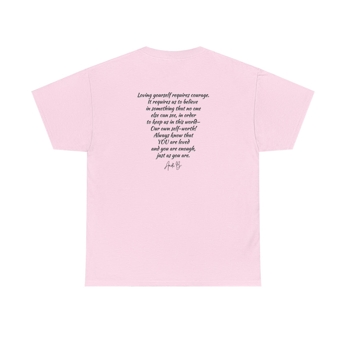 Goddess Sized Tee — "I'm not fat, I'm Goddess Sized" Empowerment T‑Shirt | Andi B. Designs