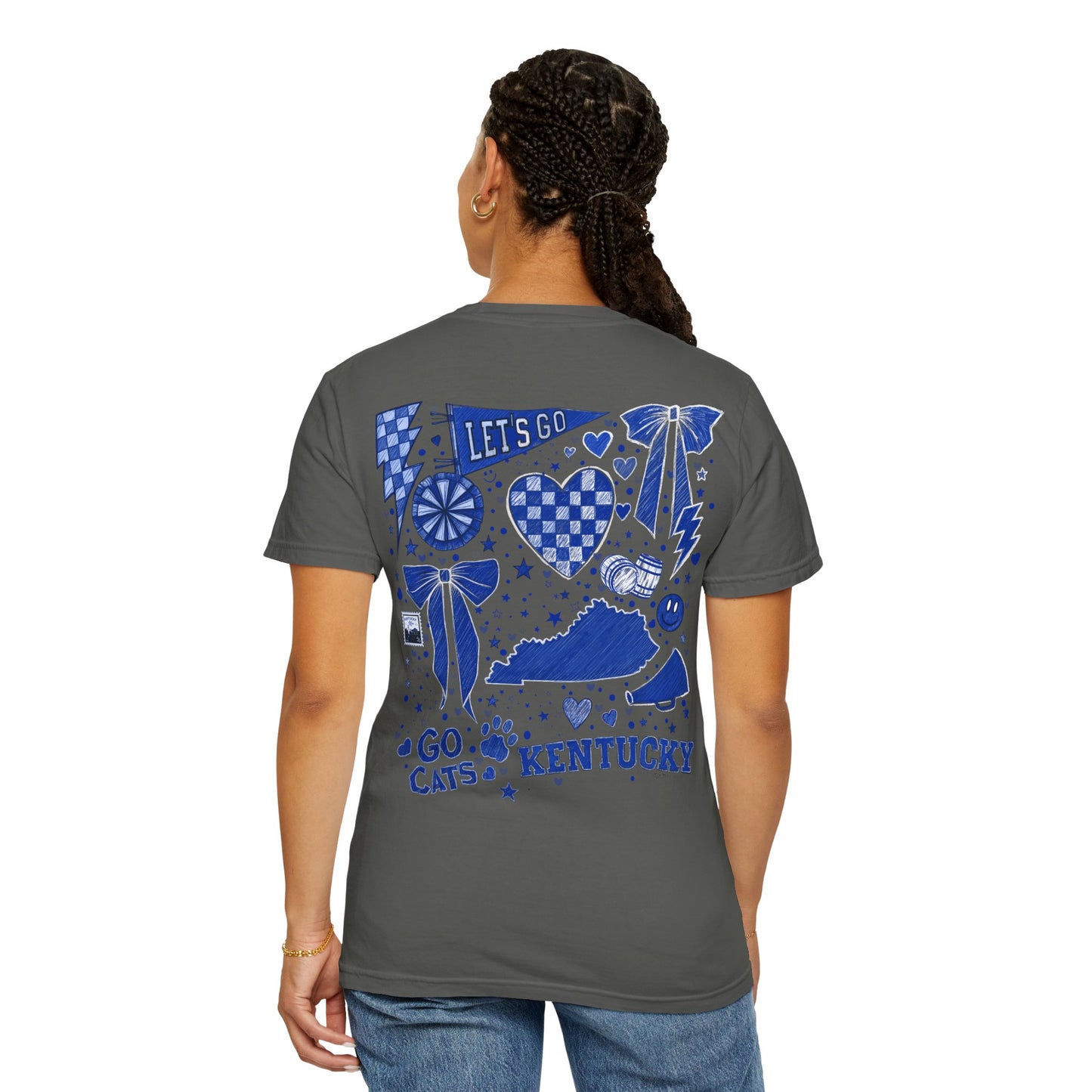 Kentucky Game Day Collage Tshirt | Cute Preppy Coquette
