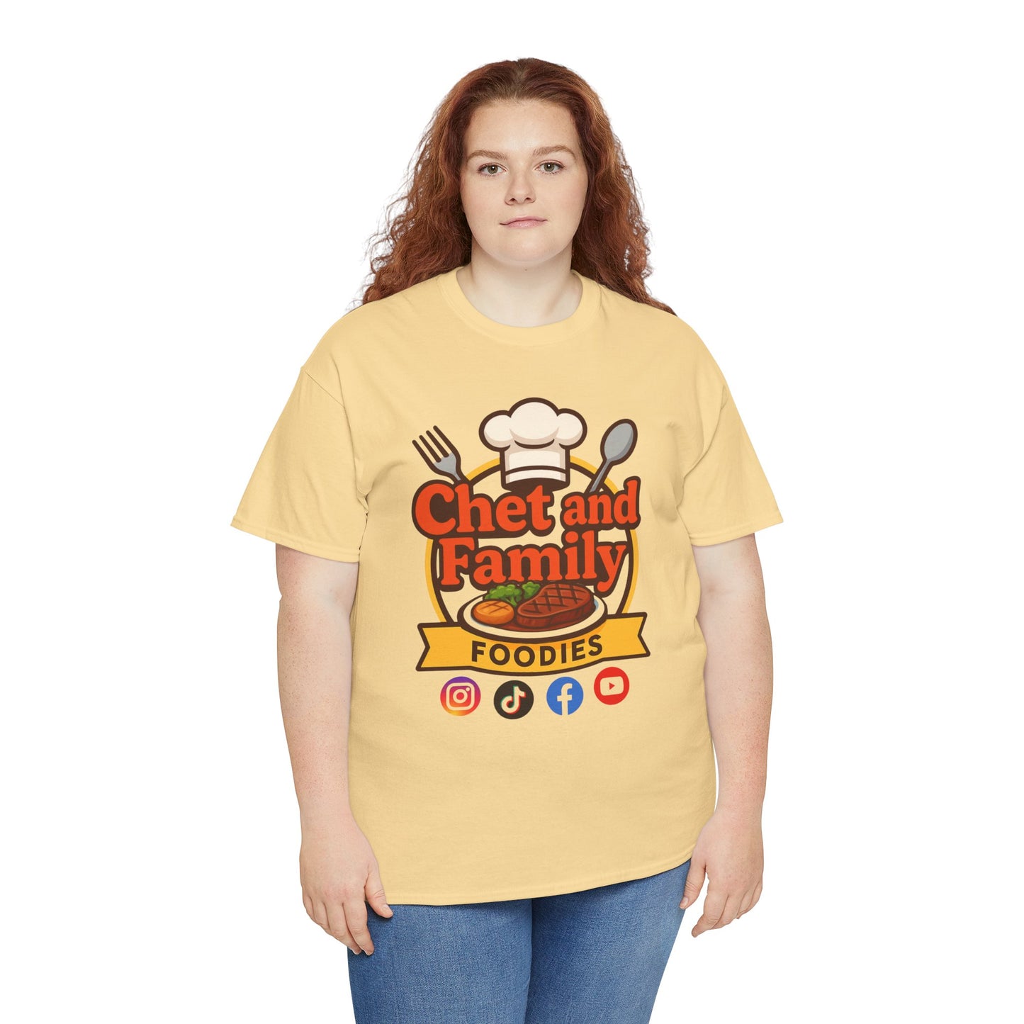 Chet and Family Foodies Tee
