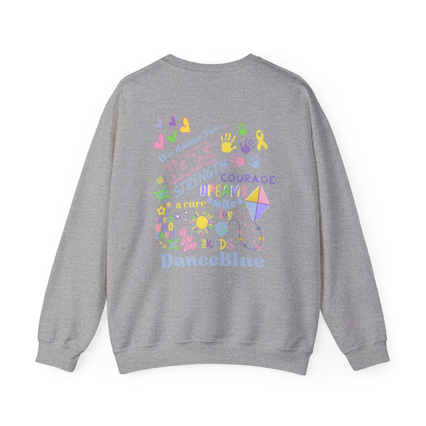 DanceBlue Hope & Strength Pastel Crewneck
