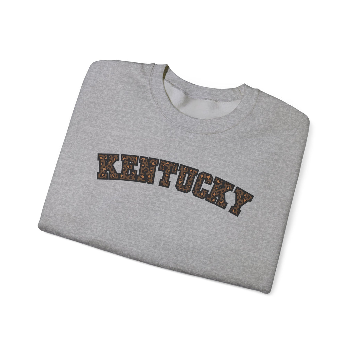 Kentucky Dark Leopard Crewneck Sweatshirt