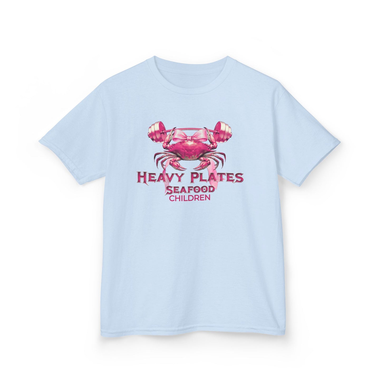 Heavy Plates Kids Bow Tshirt