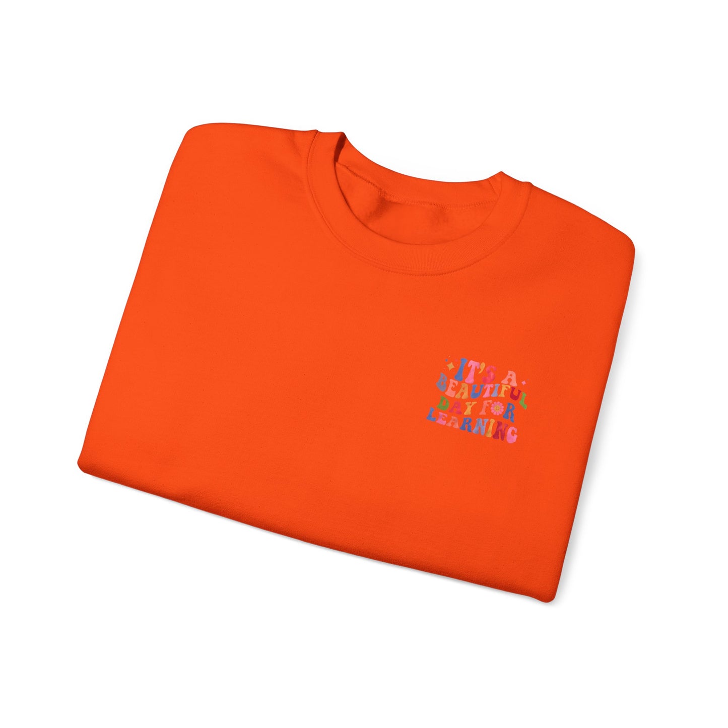 It's A Beautiful Day For Learning Crewneck