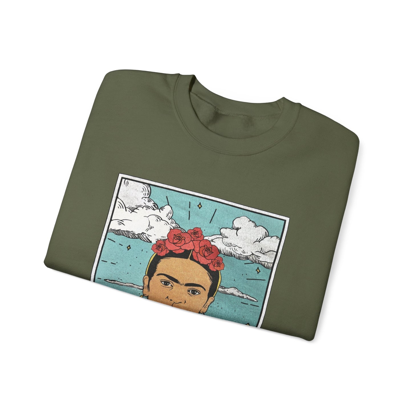 Frida Kahlo Portrait Crewneck