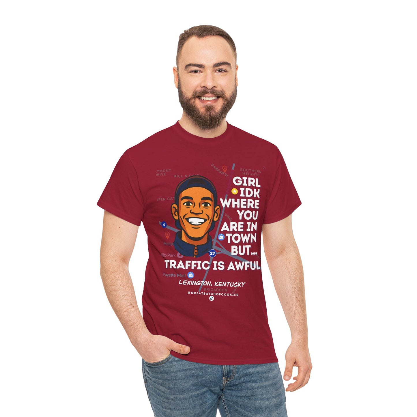 GreatbatchofCookies Girl Idk Where You Are In Town #2 | Lexington Kentucky Tee