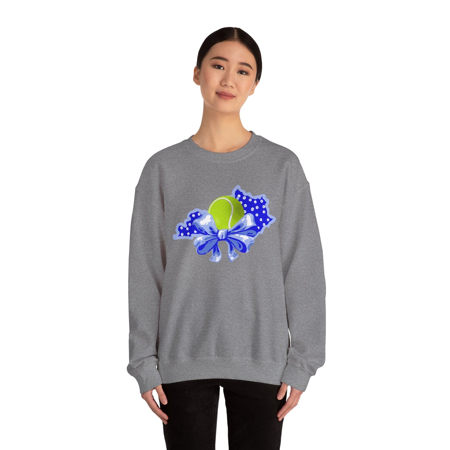 Tennis and Bows Kentucky Crewneck