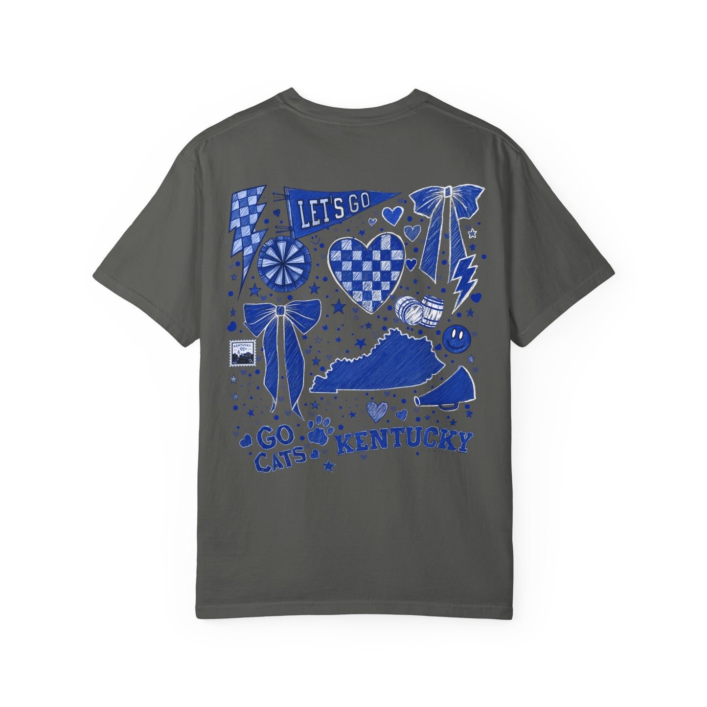 Kentucky Game Day Collage Tshirt | Cute Preppy Coquette