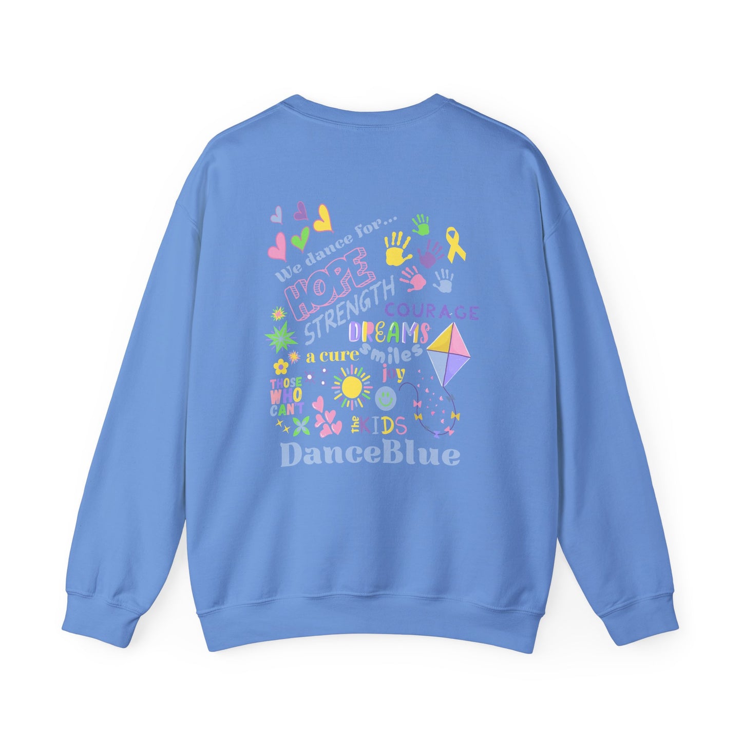 DanceBlue Hope & Strength Pastel Crewneck