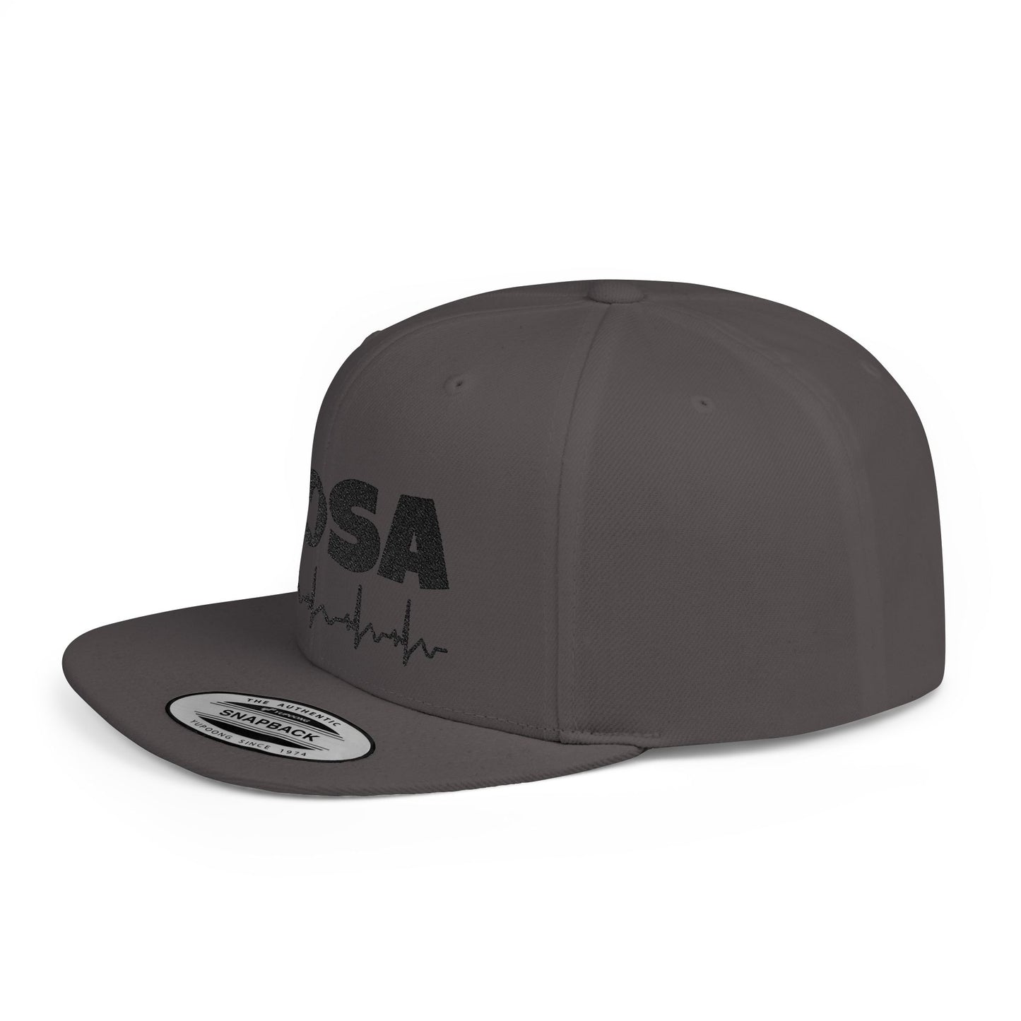 HOSA Heartbeat Flatbill Snapback - Black Edition