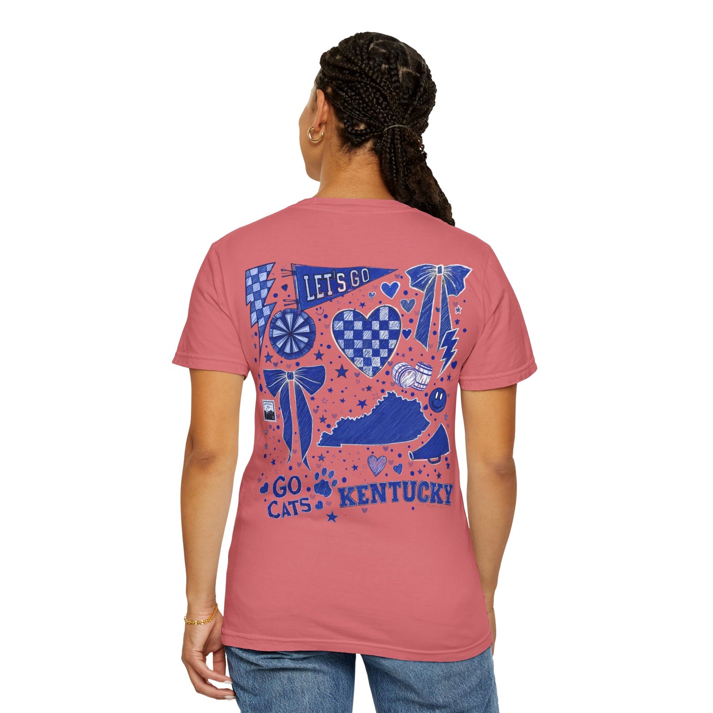 Kentucky Game Day Collage Tshirt | Cute Preppy Coquette