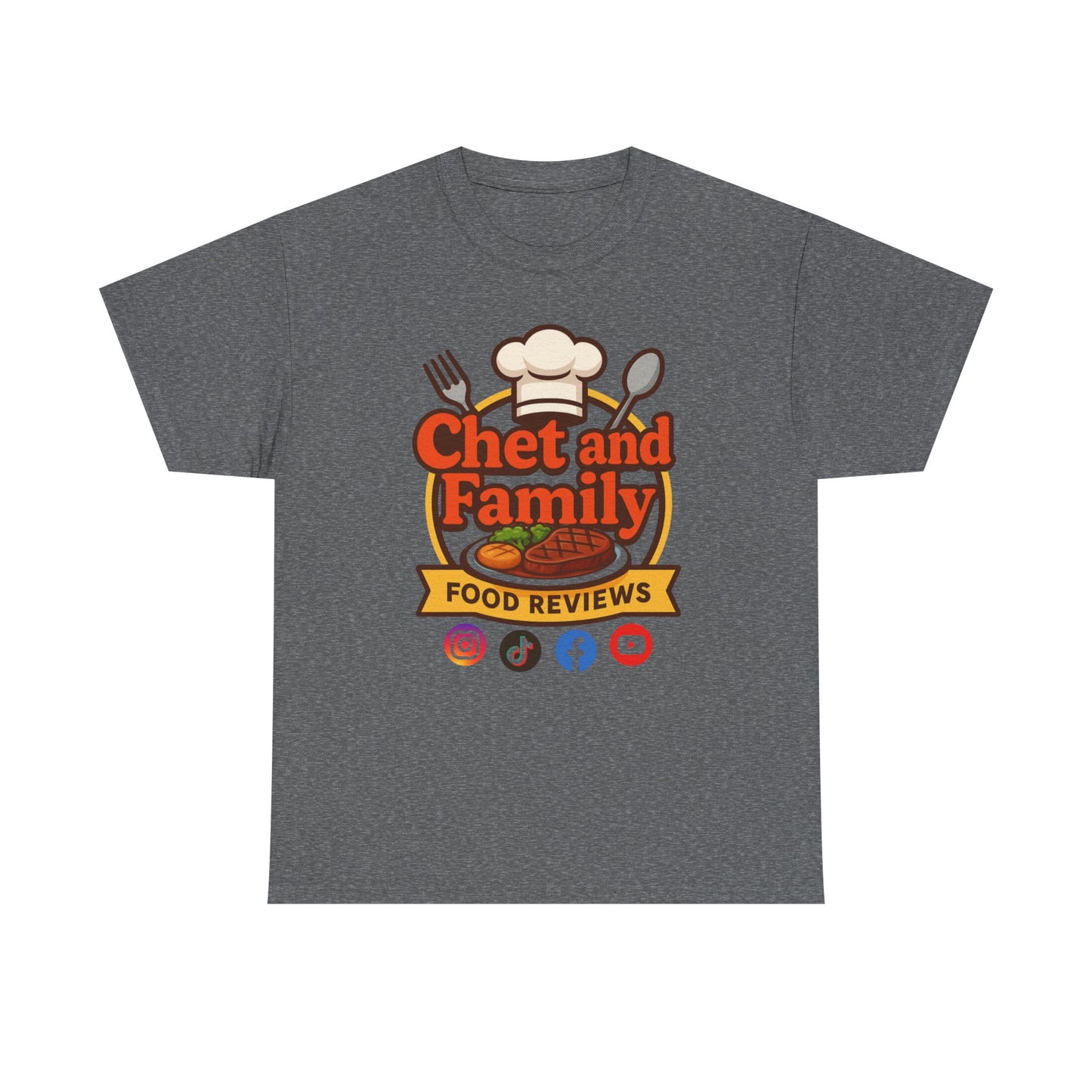 Chet and Family Food Review Tee