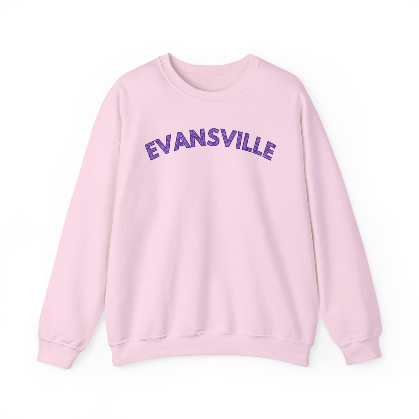 Evansville Leopard Font Crewneck