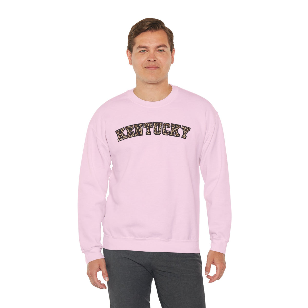 Kentucky Leopard Crewneck Sweatshirt