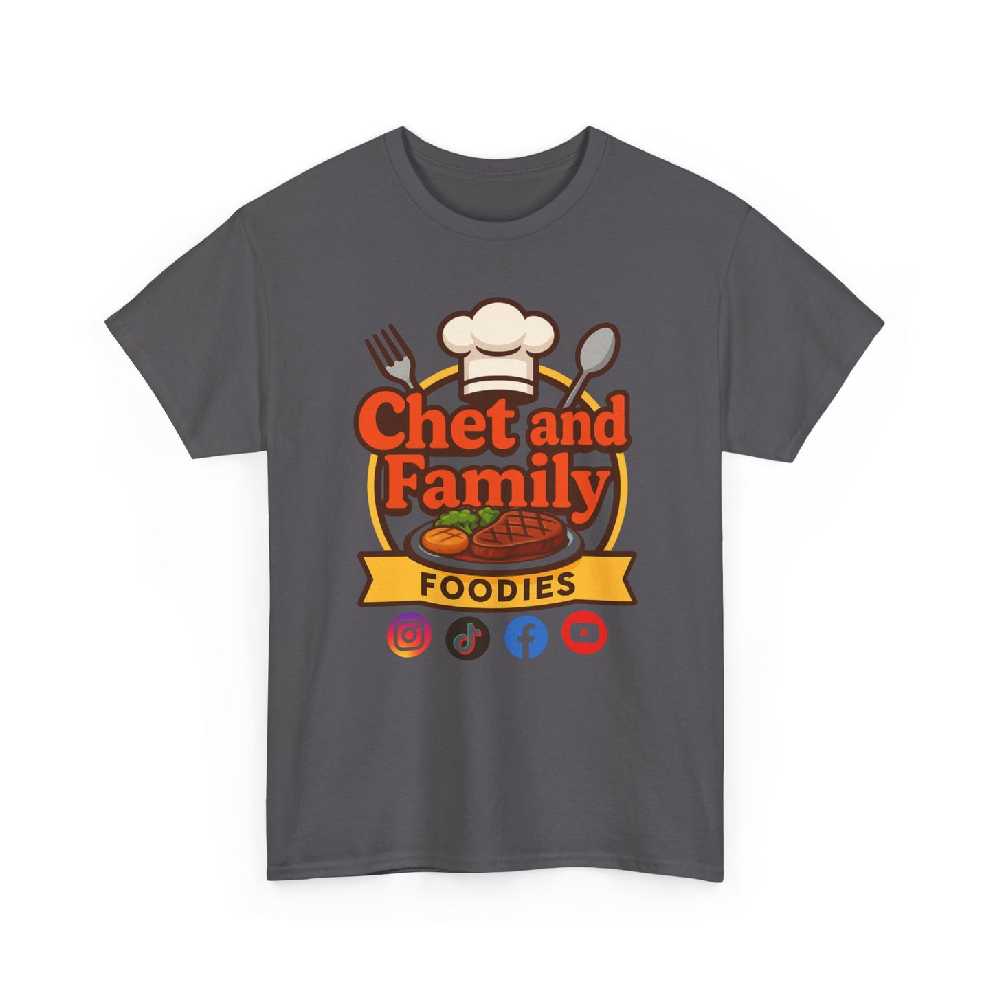 Chet and Family Foodies Tee