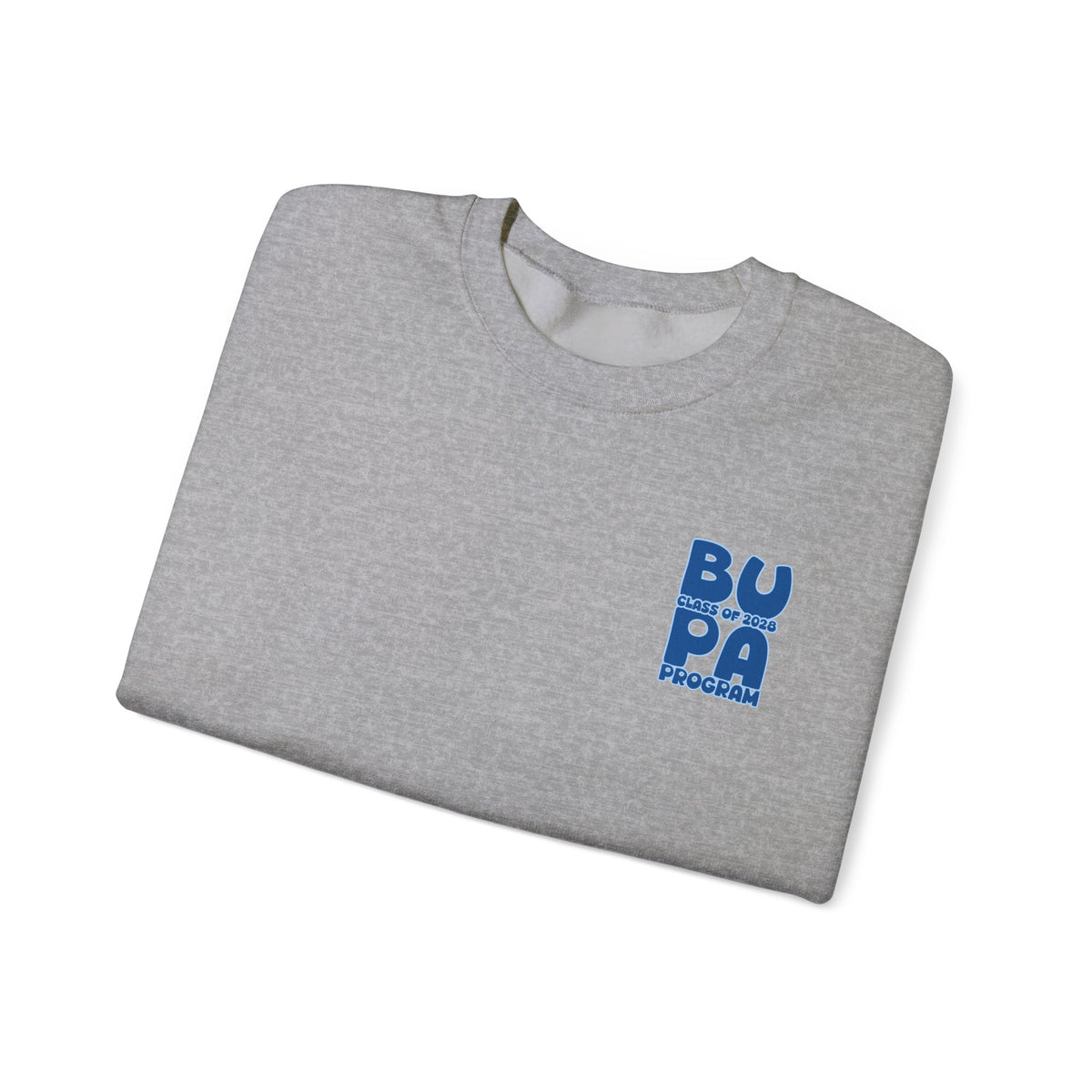 Brescia PA Program Blue Ombre Graphic Crewneck Sweatshirt