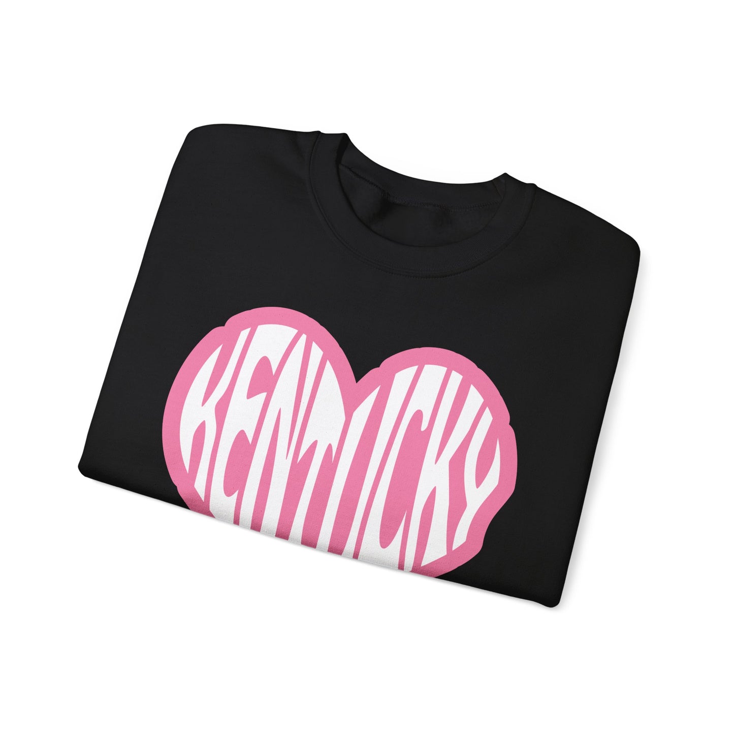 Kentucky Pink Heart Crewneck