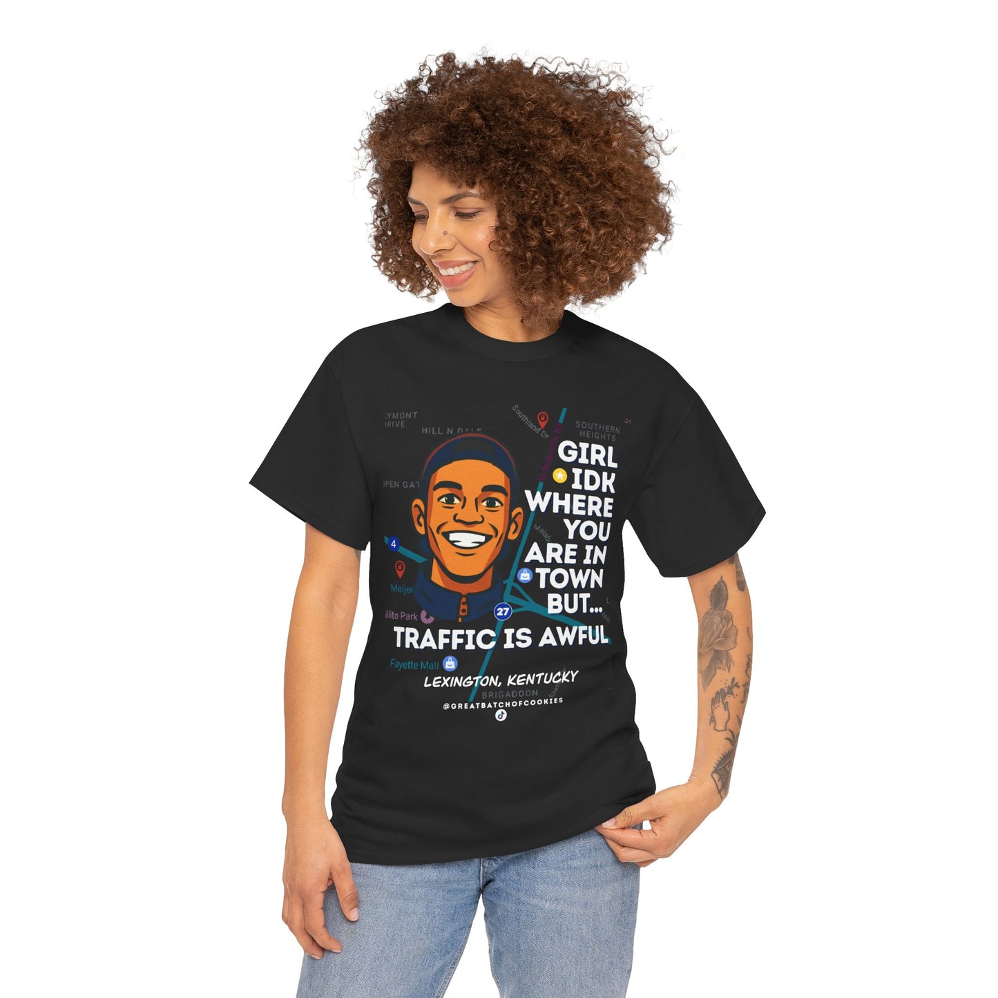 GreatbatchofCookies Girl Idk Where You Are In Town #2 | Lexington Kentucky Tee