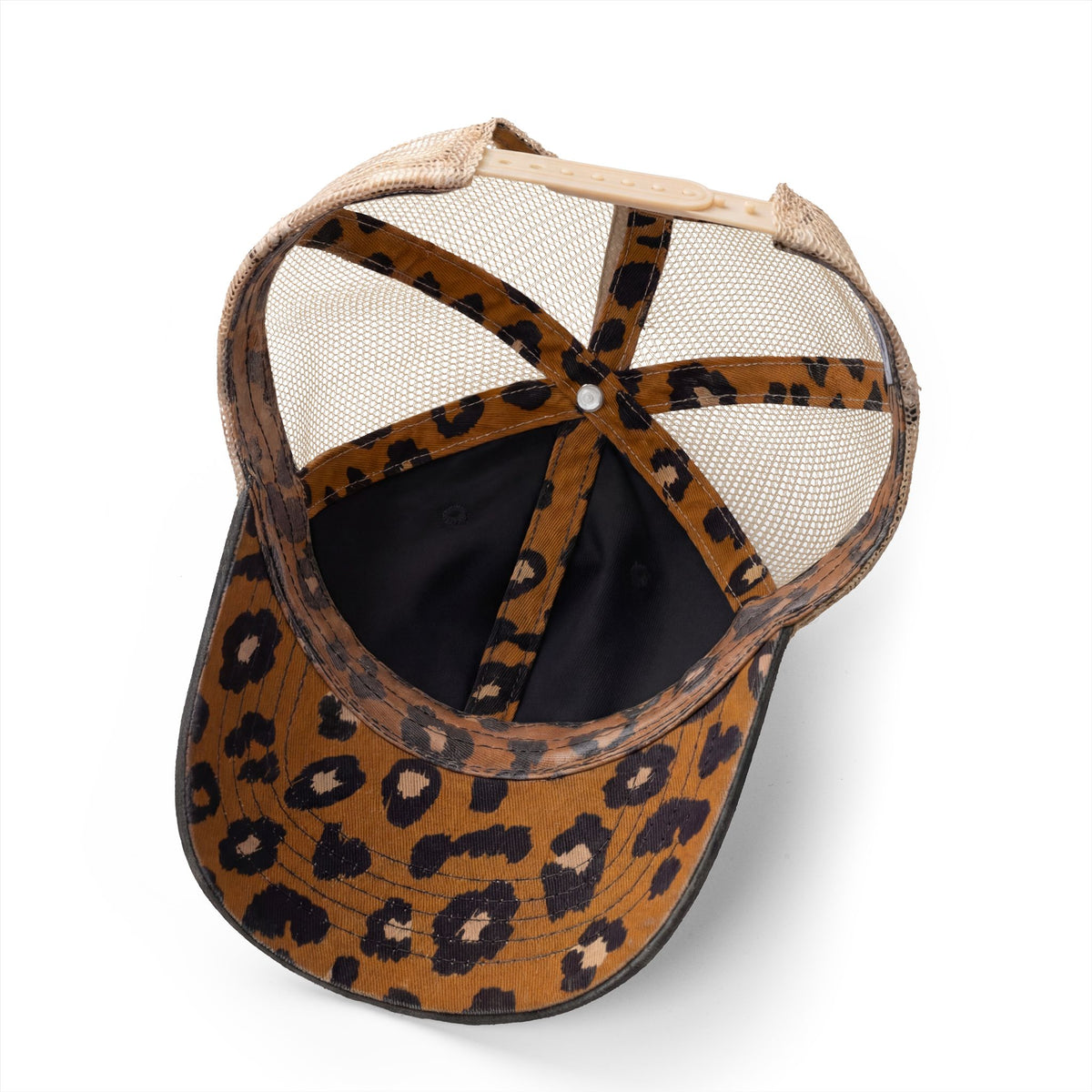 The Greatbatch Hat | Beige Font Patterned Bill