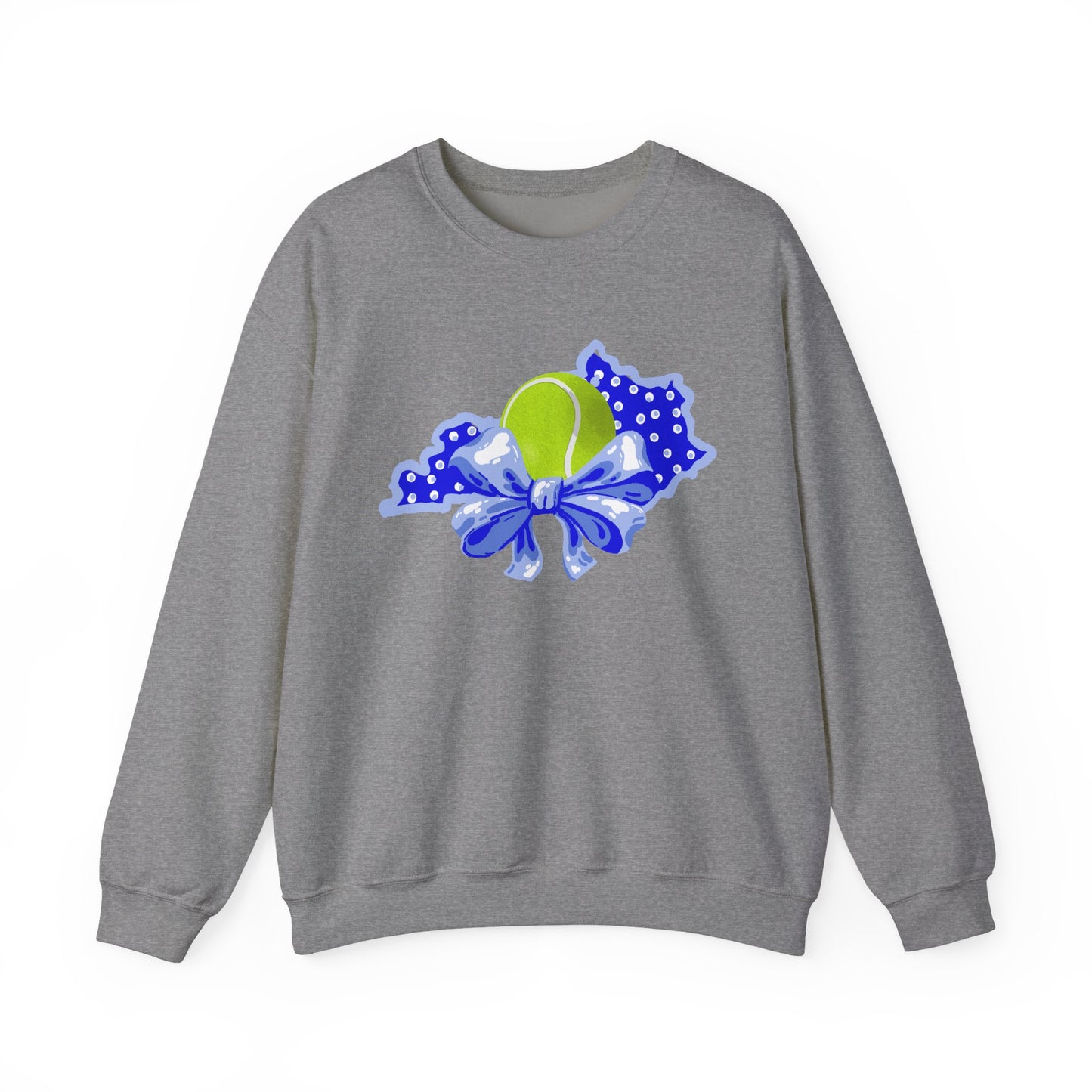 Tennis and Bows Kentucky Crewneck