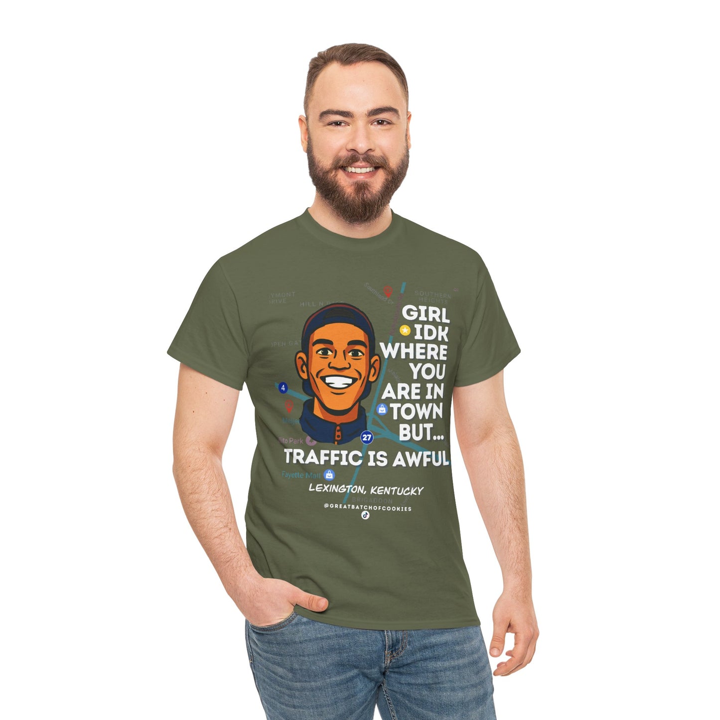 GreatbatchofCookies Girl Idk Where You Are In Town #2 | Lexington Kentucky Tee