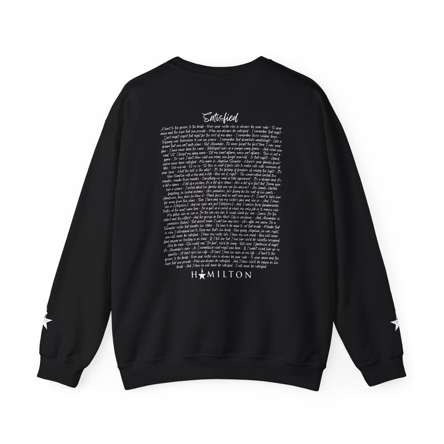 "Satisfied" - Musical Crewneck Sweatshirt