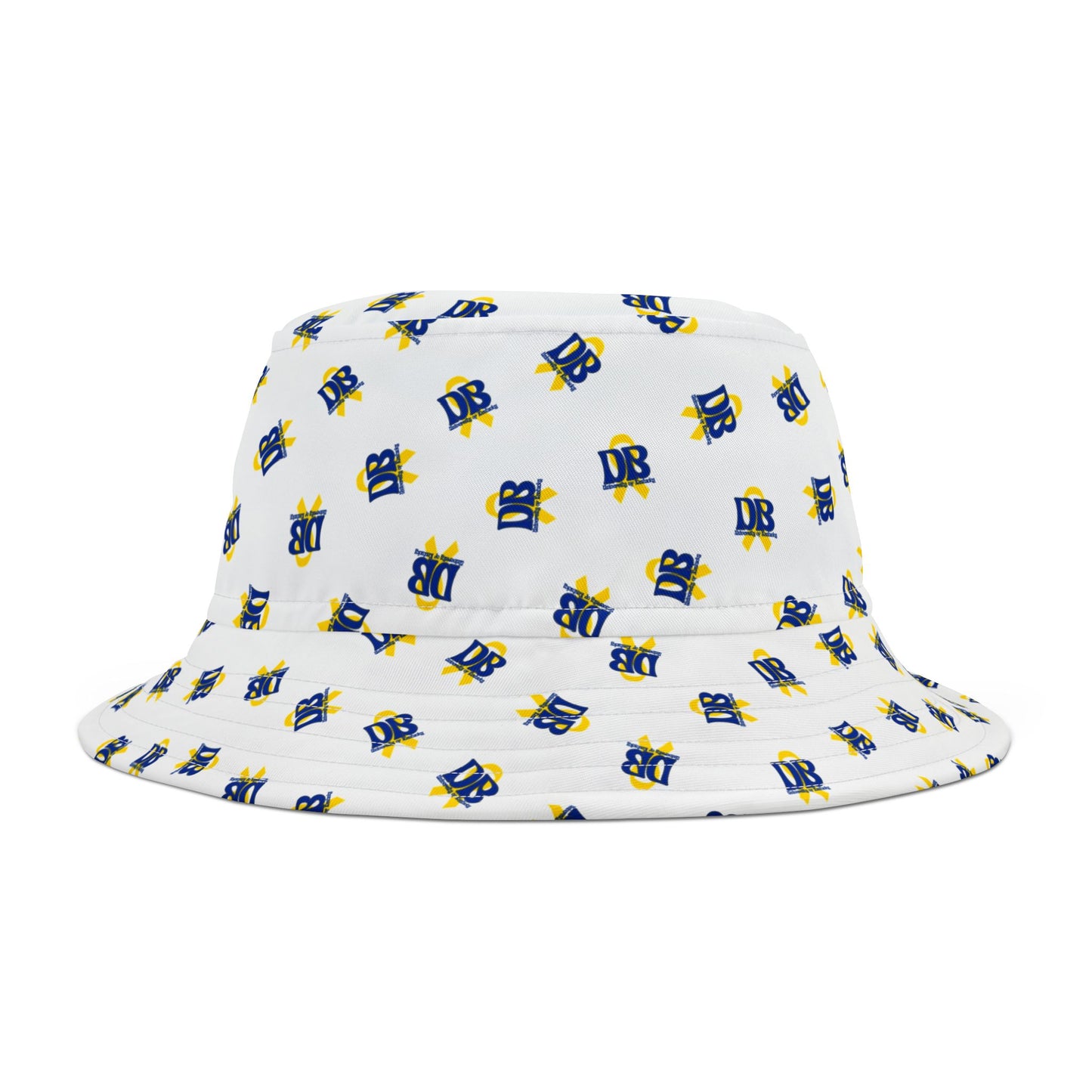 UK DanceBlue Bucket Hat in White