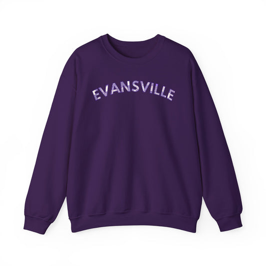 Evansville Patchwork Crewneck