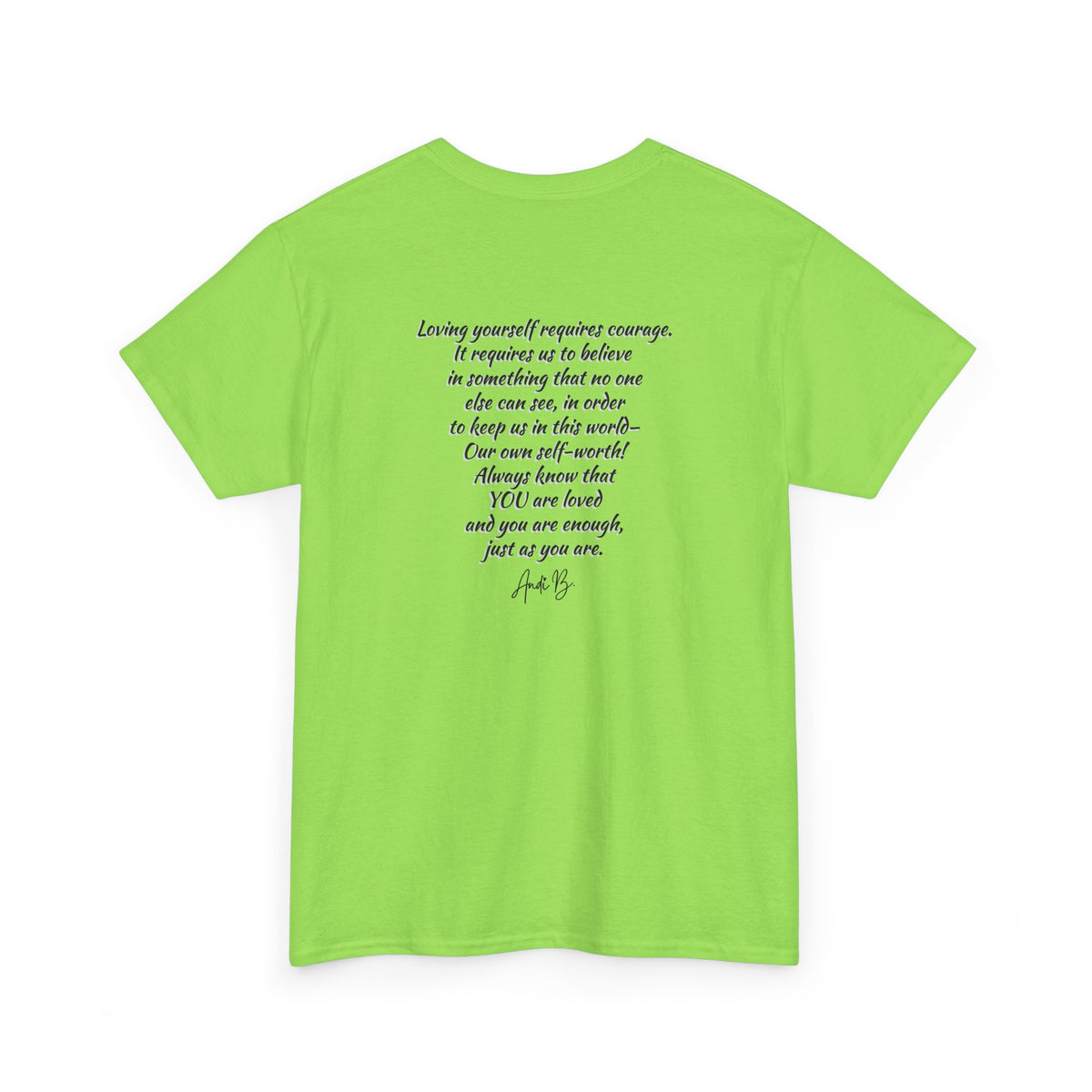 Goddess Sized Tee — "I'm not fat, I'm Goddess Sized" Empowerment T‑Shirt | Andi B. Designs