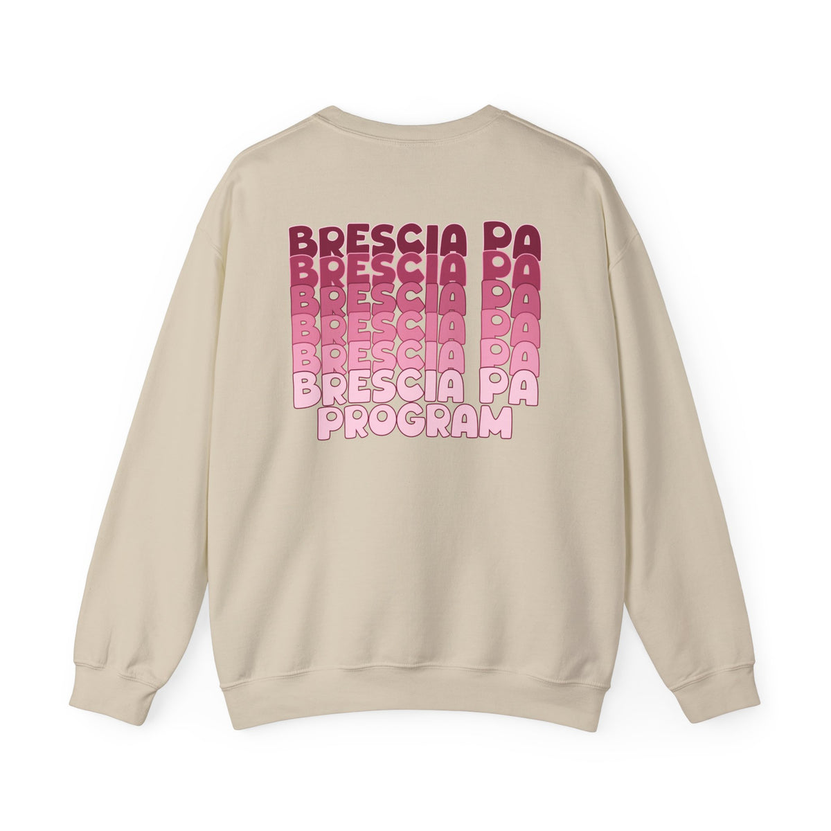 Brescia PA Program Warm Ombre Crewneck Sweatshirt