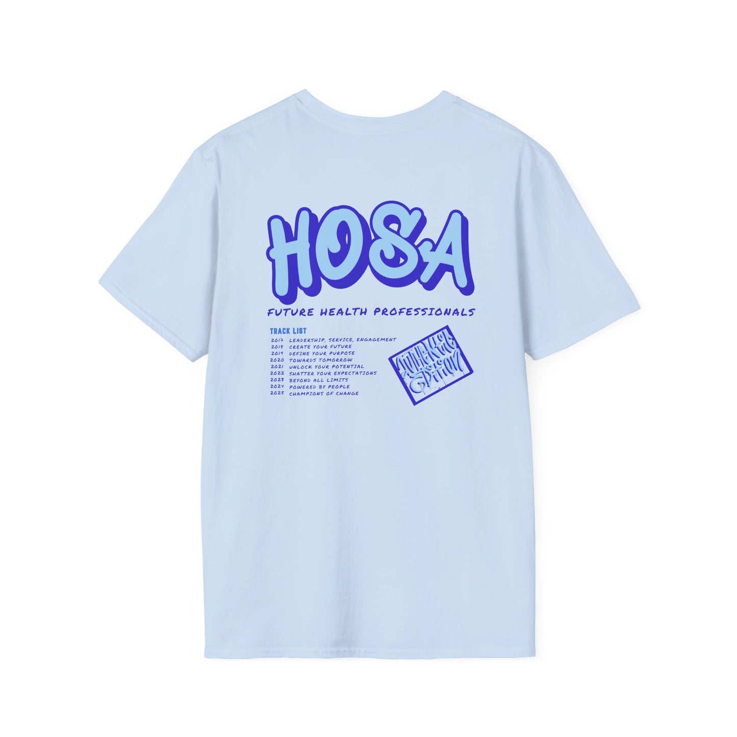 HOSA "Concert" Tee - Blue Font