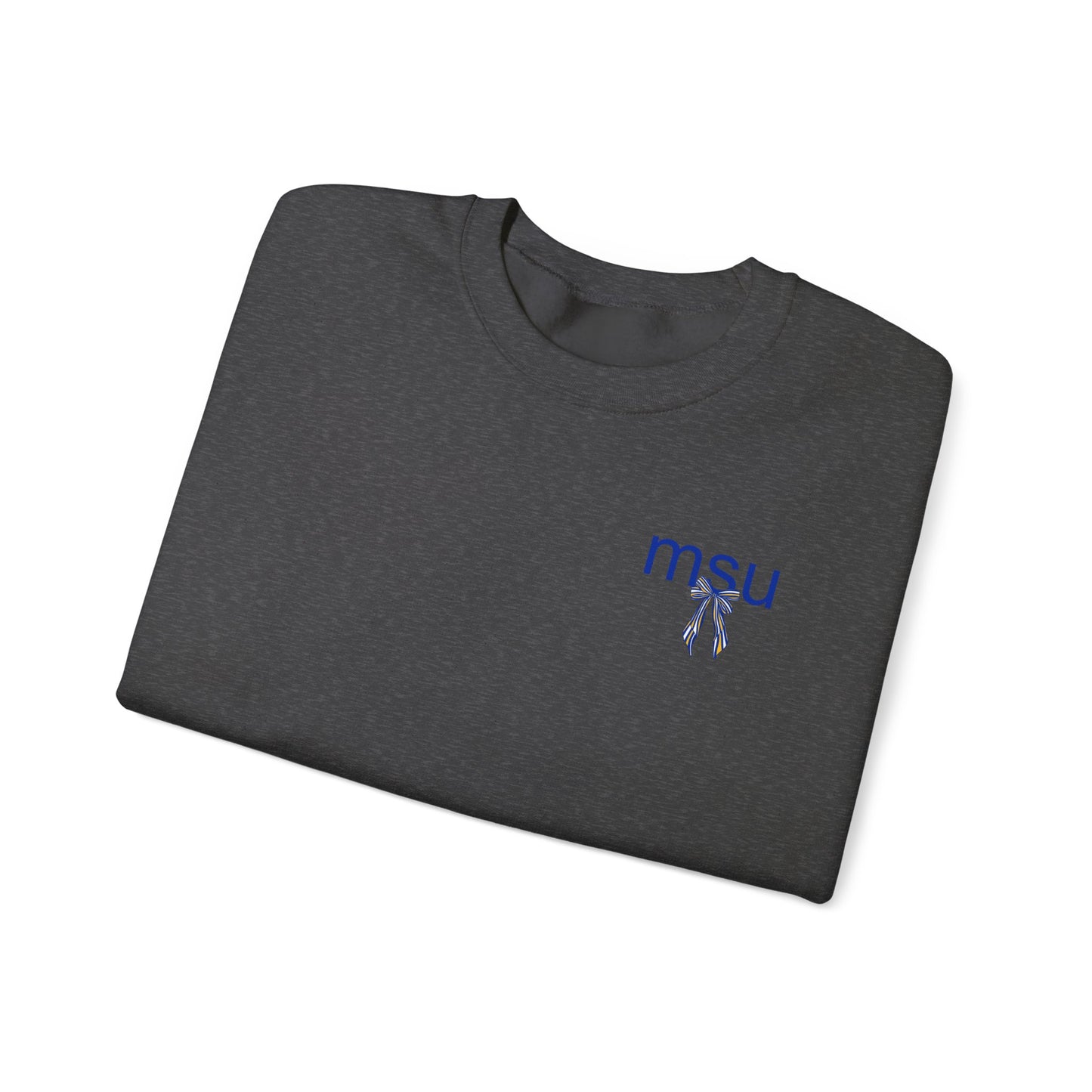 Morehead State Striped Bow Crewneck