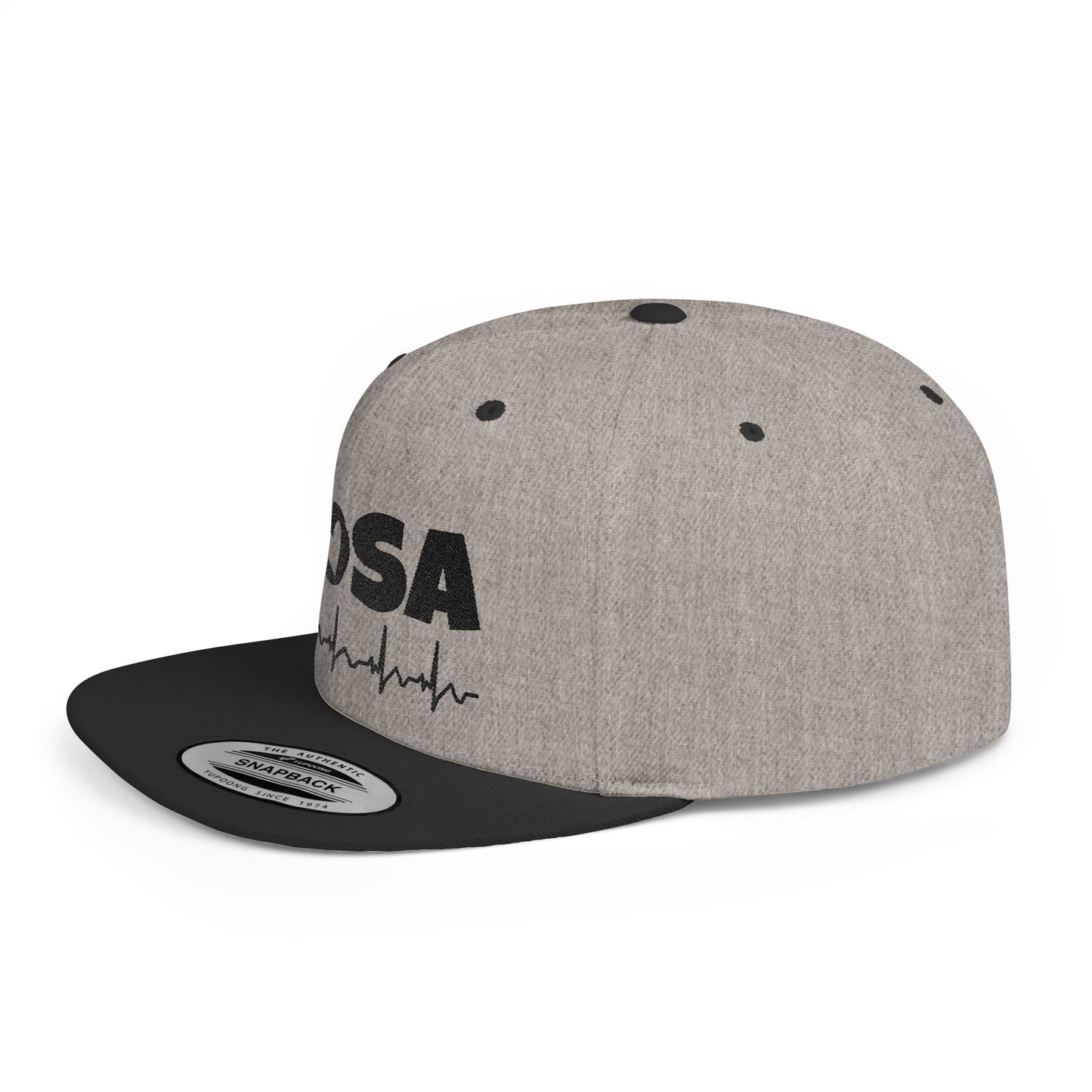 HOSA Heartbeat Flatbill Snapback - Black Edition
