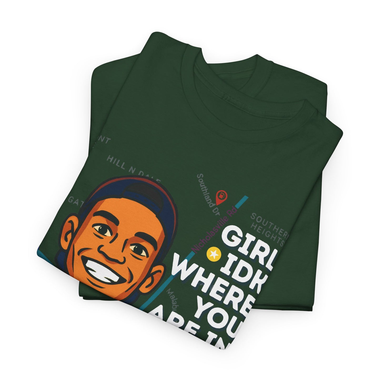 GreatbatchofCookies Girl Idk Where You Are In Town #2 | Lexington Kentucky Tee